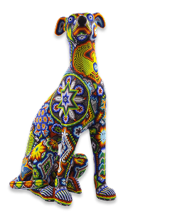 Escultura perro